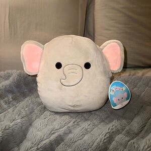 Gray Elephant Plush Toy